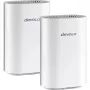 Pack de router mesh WiFi 7 Devolo BE6500 pack de 2 (branco) – sistema mesh de duas unidades
