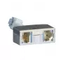 Splitter de rede BTR NETCOM pnp 2 prateado