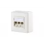 Tomada de rede RJ-45 BTR NETCOM 1309130002-E branco