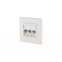 Tomada de rede RJ-45 BTR NETCOM 1309131002-E branco
