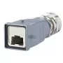 METZ CONNECT BTR E-DAT Industry IP67 V5 Caixa de ficha metálica 1401065000ME
