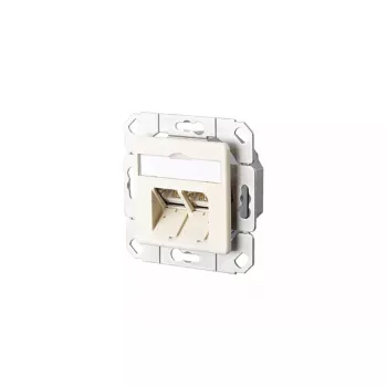Tomada de rede RJ-45 BTR 130C381101-I, Cat6a, branco