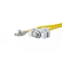 Cabo de rede METZ CONNECT E-DAT V6 10 m Cat6 S/FTP amarelo