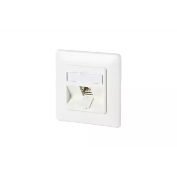 Tomada de rede RJ-45 BTR NETCOM 130B11D11002-E branco