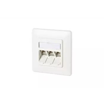 Tomada RJ-45 BTR NETCOM 130B11D31002-E branco