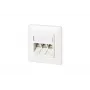 Tomada RJ-45 BTR NETCOM 130B11D31002-E branco