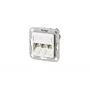 Tomada RJ-45 BTR NETCOM 130B11D31102-E branco