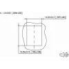 Conector de cabo METZ CONNECT 130B23-E