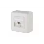 Tomada RJ-45 BTR NETCOM 130B12D10002-E branco