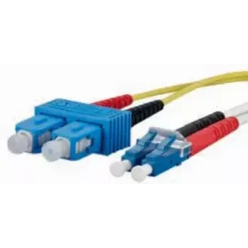Cabo de patch METZ CONNECT 151P1EOJO10E Duplex SC/LC OS2 1 m