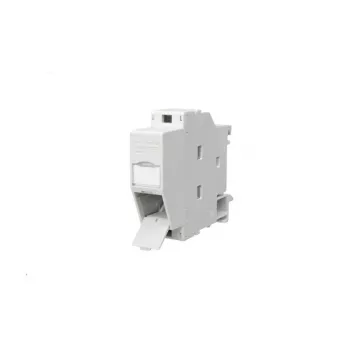 Keystone METZ CONNECT 1309428103-E REGplus IP20 saída para calha DIN, cinzento claro, sem equipamento