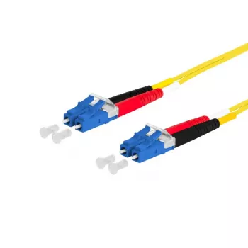 Cabo de fibra ótica METZ CONNECT 151P1JOJO70E LC I-V(ZN) H 7 m amarelo