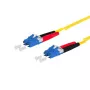 Cabo de fibra ótica METZ CONNECT 151P1JOJO70E LC I-V(ZN) H 7 m amarelo