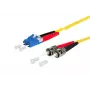 Cabo de fibra ótica METZ CONNECT 151P1JOAO30E LC 2x ST I-V(ZN) H 3 m amarelo