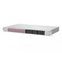 Painel OpDAT 1U para rack BTR METZ CONNECT com conectores SC, alumínio/aço, 482,6×44,5×242,5 mm, cinzento