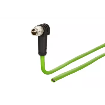 Cabo de rede METZ CONNECT 142M2X90010 RJ45 Ethernet IPX7 2m preto