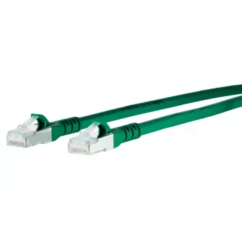 Cabo de rede METZ CONNECT 1308457555-E 7,5 m Cat6a S/FTP verde
