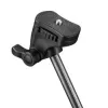 Pau de selfie Mantona com punho preto cinzento 91 cm para câmara