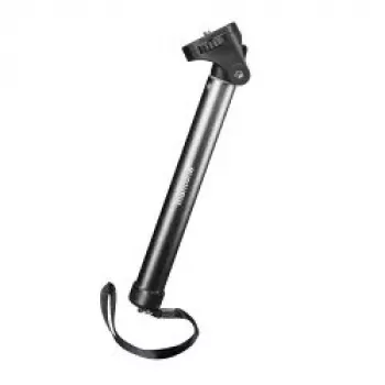 Pau de selfie Mantona com punho preto cinzento 91 cm para câmara