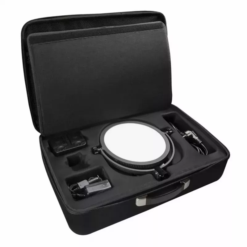 Lâmpada LED Walimex Pro LED Round 300 60 W com 60 lâmpadas preto