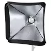 Softbox Walimex 16785 preto prateado branco 600x400x600 mm
