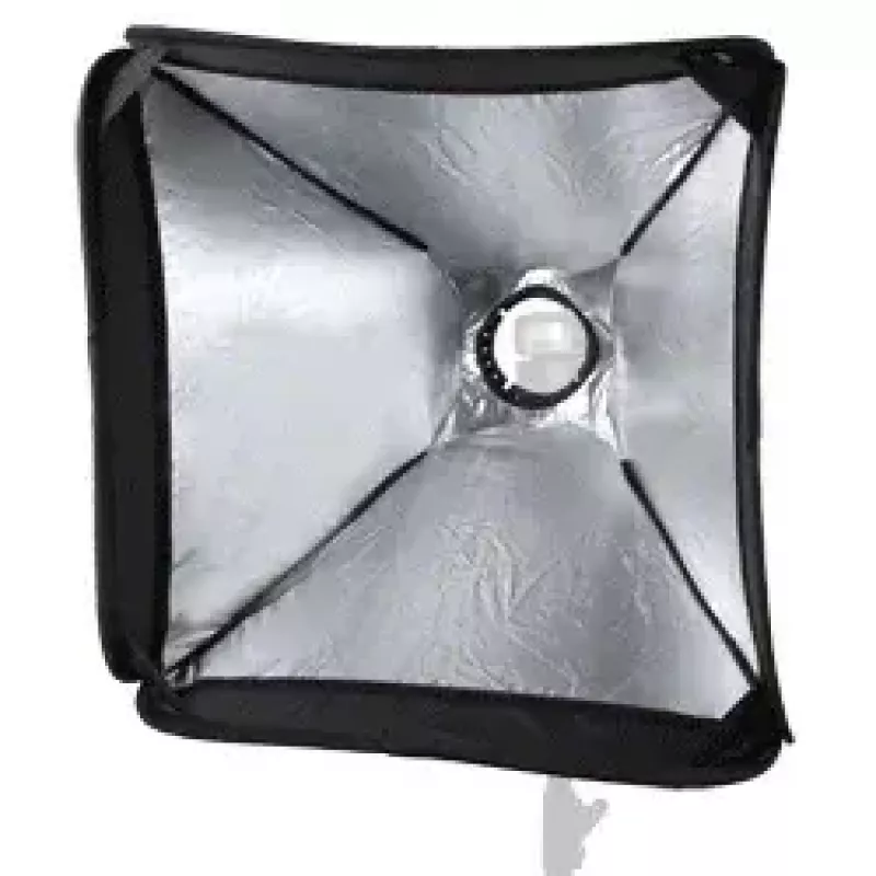 Softbox Walimex 16785 preto prateado branco 600x400x600 mm