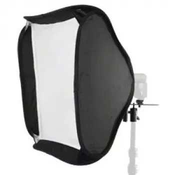 Softbox Walimex 16785 preto prateado branco 600x400x600 mm
