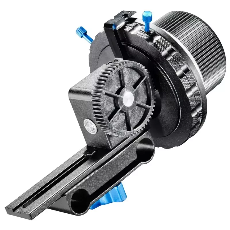 Walimex Follow Focus F3 preto azul branco alumínio plástico 460 g