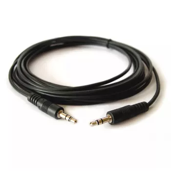 Cabo de áudio Kramer Electronics C-A35M/A35M-10 3 m 3,5 mm preto