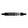 Marcador Molotow 703107 Liquid Chrome preto cromado 1 unid.