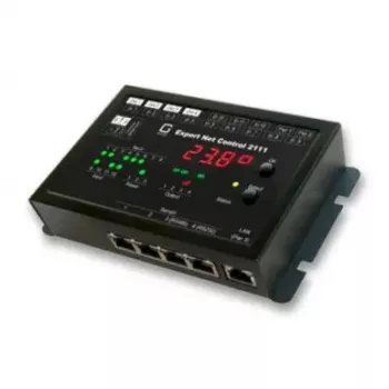 gude Net Control Gude 2111-2 controlador de relé de rede — 4 saídas de relé, 12 entradas de sinal passivas