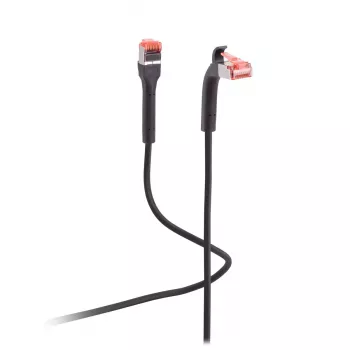 Cabo de rede Flexline FL31-29065 Cat6a U/FTP preto 7,5 m