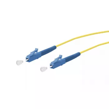 Cabo de fibra ótica METZ CONNECT 151P3JOJO10E LC I-V(ZN) H 1 m amarelo