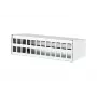 Acessório para patch panel Metz Connect 130861-2402KE montagem na parede alumínio aço zinco