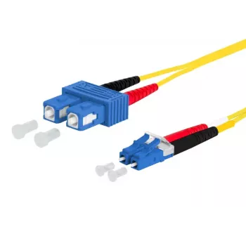 Cabo de fibra ótica METZ CONNECT 151P1EOJO25E SC LC I-V(ZN) H 2,5 m amarelo