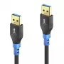 Cabo USB PureLink FI-U310-010 1 m USB 3.2 Gen 1 preto azul