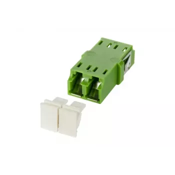 Adaptador de fibra ótica METZ CONNECT 1509007G-I LC sem revestimento verde