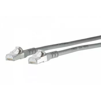 Cabo de rede METZ CONNECT 13084G2033-E 2 m Cat6a S/FTP cinzento