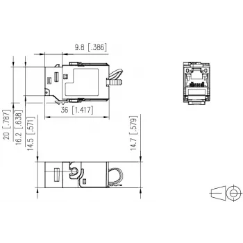 Conector de fios METZ CONNECT 130B21-Z