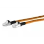 Cabo de rede METZ CONNECT 1308451501-E preto laranja 1,5 m