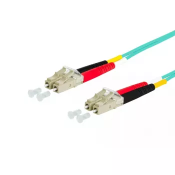 Cabo de fibra ótica METZ CONNECT 151J1JOJOE0E LC I-V(ZN) H 50 m aqua