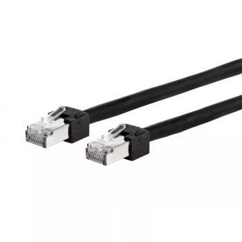 Cabo de rede Metz Connect 13084FA000-E 10 m Cat5e S/UTP preto