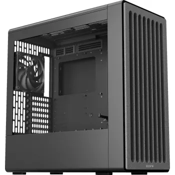 Caixa de PC mid-tower HAVN BF 360 ATX preto com ventoinhas RGB