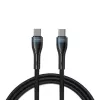 Cabo USB-C para USB-C 1 m, 4smarts 540429, preto, 0,48 Gbit/s