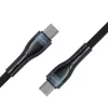 Cabo USB-C para USB-C 1 m, 4smarts 540429, preto, 0,48 Gbit/s