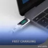Cabo USB 4smarts 540954 3 m USB-C branco USB 2.0 0,48 Gbit/s
