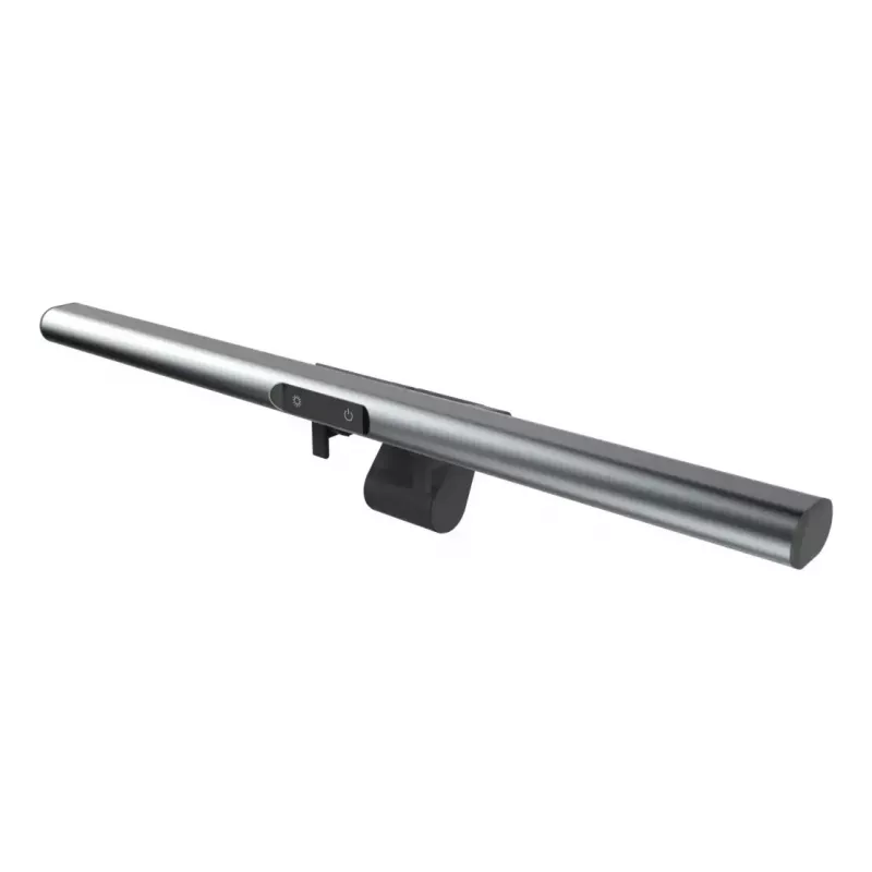 Luminária para monitor 4smarts 541710 — preto/prateado, 400 lm, USB 5V, 402×38×91 mm