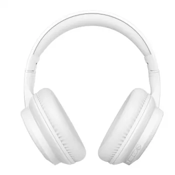 Headset 4smarts SkyBuds Wave — com fios e sem fios, Bluetooth, USB-C, circum-aural, arco de cabeça, 20–20000 Hz, cabo de 0,3 m, branco
