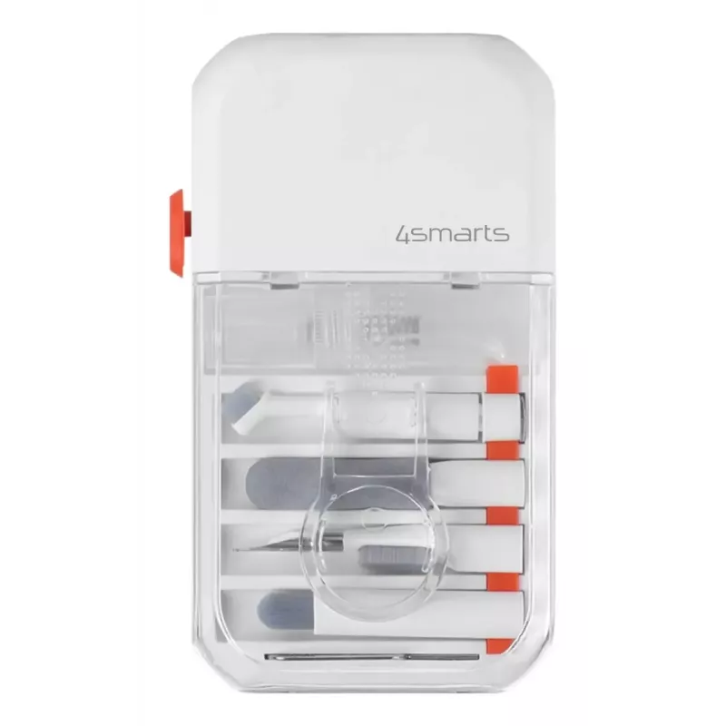 Conjunto de limpeza 4smarts 541803 — TPU/ABS, várias cerdas, 113×65×27 mm, 10 unid.