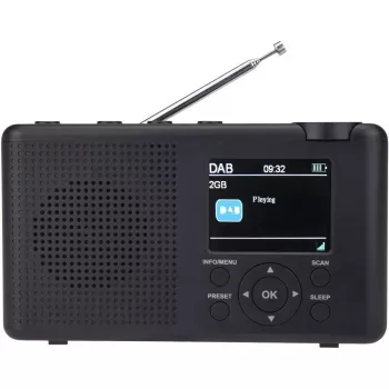 Rádio DAB Reflexion TRA23DAB – rádio digital portátil cinzento-antracite com receção DAB/DAB+